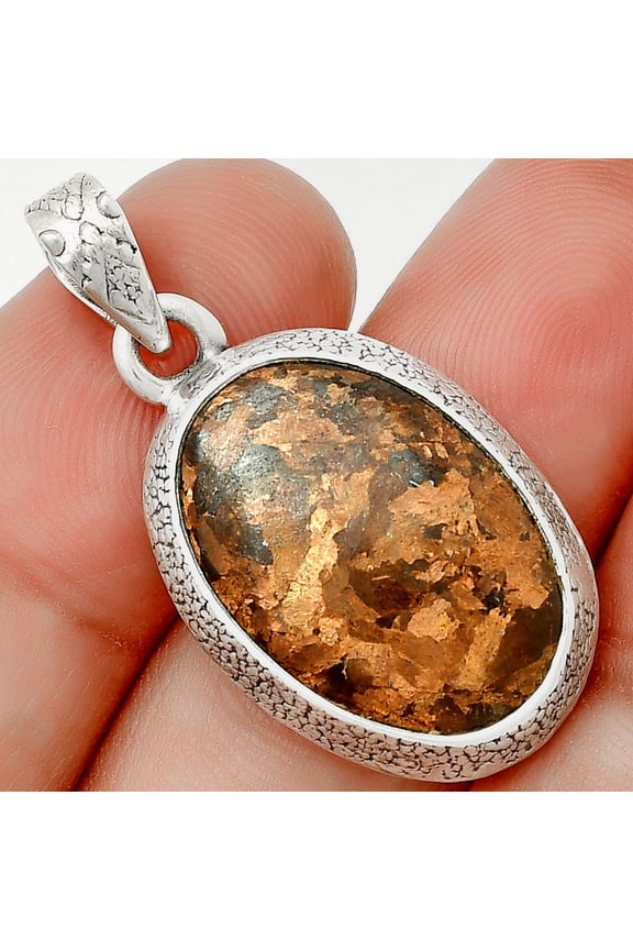 Natural Bronzite 925 Sterling Silver Pendant Jewelry P-1538 SDP131699