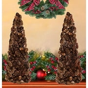 Natural Brown Pinecones - Approximately 375 Pieces (1/2 lb. Bag) Assorted Sized Pine Cones - DIY Crafts