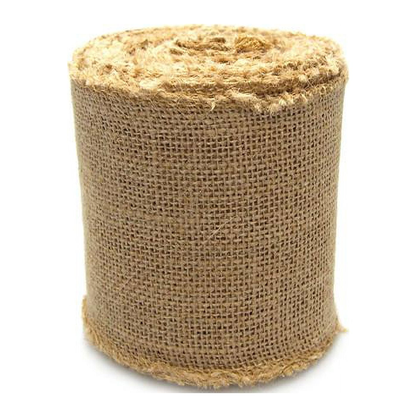 4 Inch Wide Burlap Roll (10 Yards) 7oz [BROLL-4-10] - $12.99