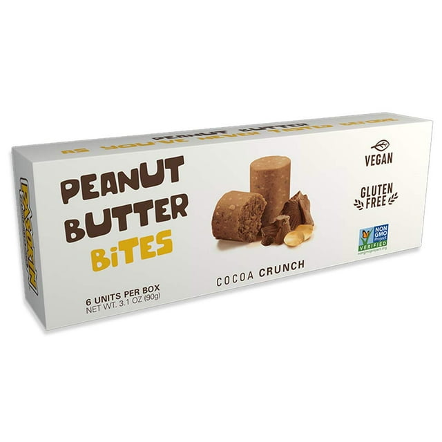 Natural Butter Bites Gluten Free, Vegan, Protein Snack y and Creamy