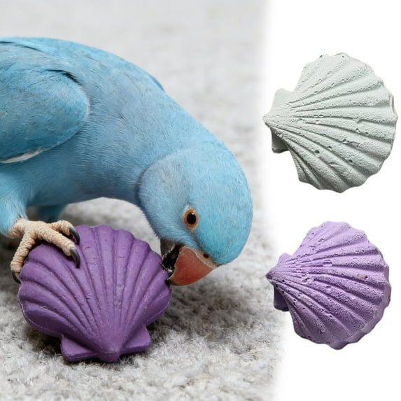 Natural Calcium Enrichment Chew Toy for Parrots and Hamsters with Supplement Conditioning Activity