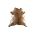 thumbnail image 1 of Natural Calfskin Throw Rug 2x3 Classic Genuine Leather 1-Piece, 1 of 2