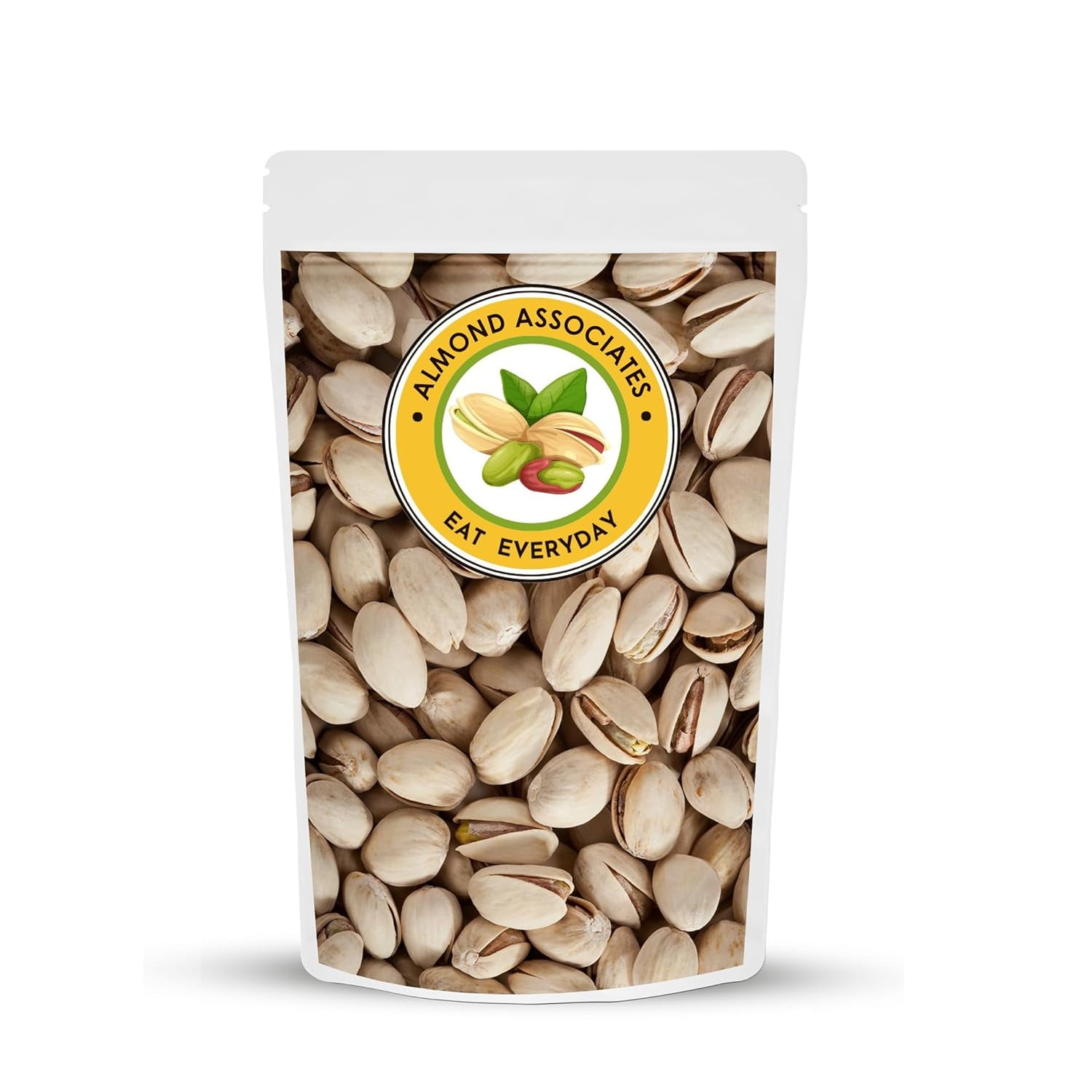 Natural Californian Pistachios By Almond Associates 500gm, | Delicious & Nutrients Healthy Dry Fruits Pista Perfect For Snacking | 17.6 Ounce