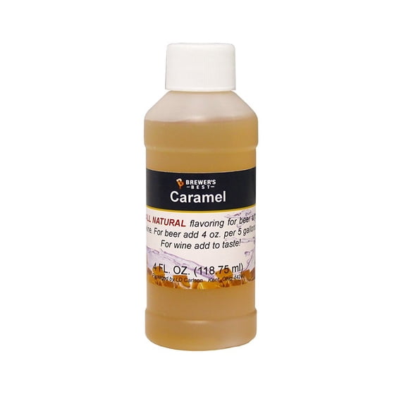 Brewer's Best Natural Beer and Wine Fruit Flavoring (Caramel)