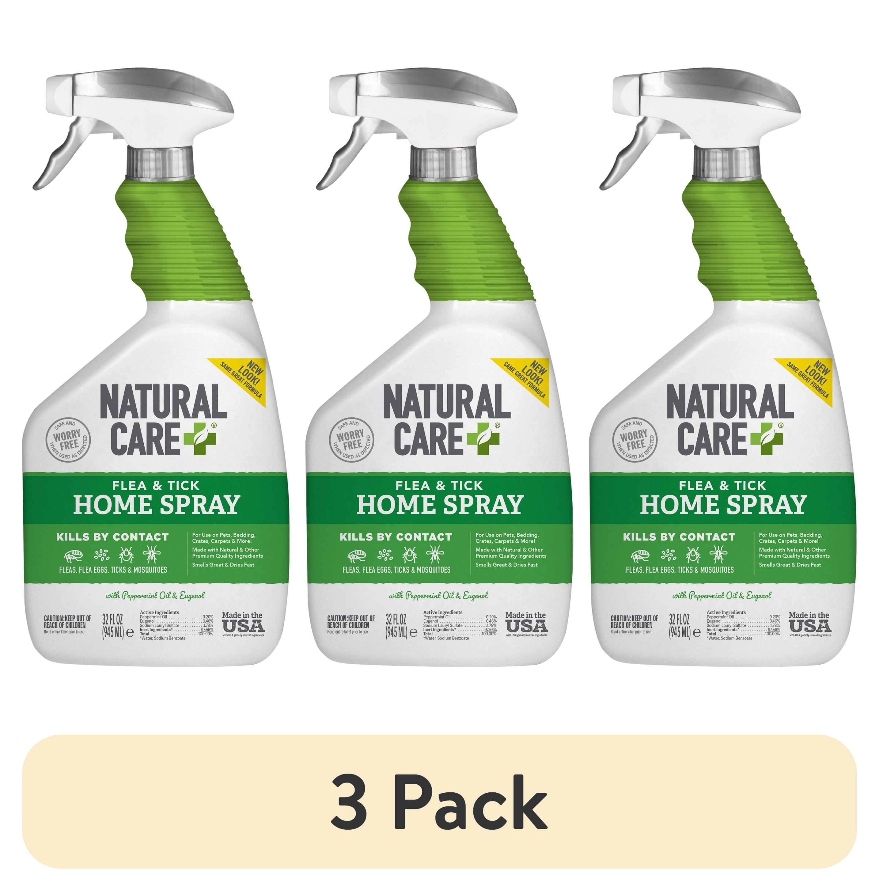 Natural Care Flea and Tick Home Spray for Dogs Cats and Home