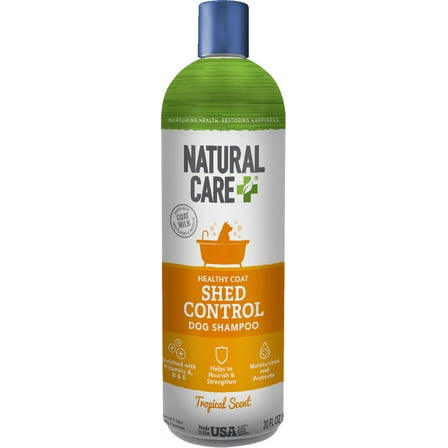 Natural Care Shampoo For Dogs - Shed Control Dog Shampoo - 20 Fluid Ounces