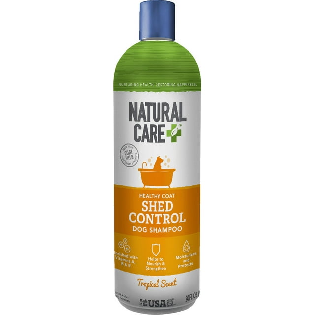 Natural Care Shed Control Dog Shampoo 20oz.