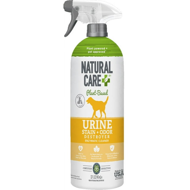 Natural Care Urine Destroyer, Plant Based Enzymatic Cleaner, 32 Ounces