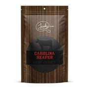 All Natural Carolina Reaper Beef Jerky - No Added Preservatives, No MSG or Nitrates - Extreme Heat, Fiery Pepper Blend, 100% Lean Beef (2.5 Ounce, Pack of 1)