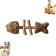 thumbnail image 1 of Natural Cat Dental Toy, PurriDent - Fix Your Cat’s Dental Health, Natural Fishbone Cats Dentals Toy, Interactive Kitten Chew Playthings, Pets Cat Chew Stick Toys, for Cats Teeth Cleaning (B), 1 of 4