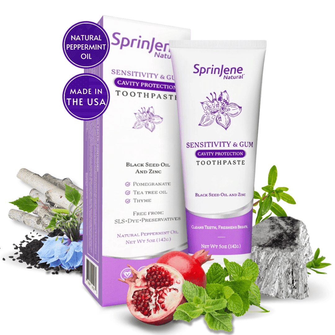 Protection Toothpaste Natural® Cavity Protection Toothpaste for Sensitive Teeth & Gums ...