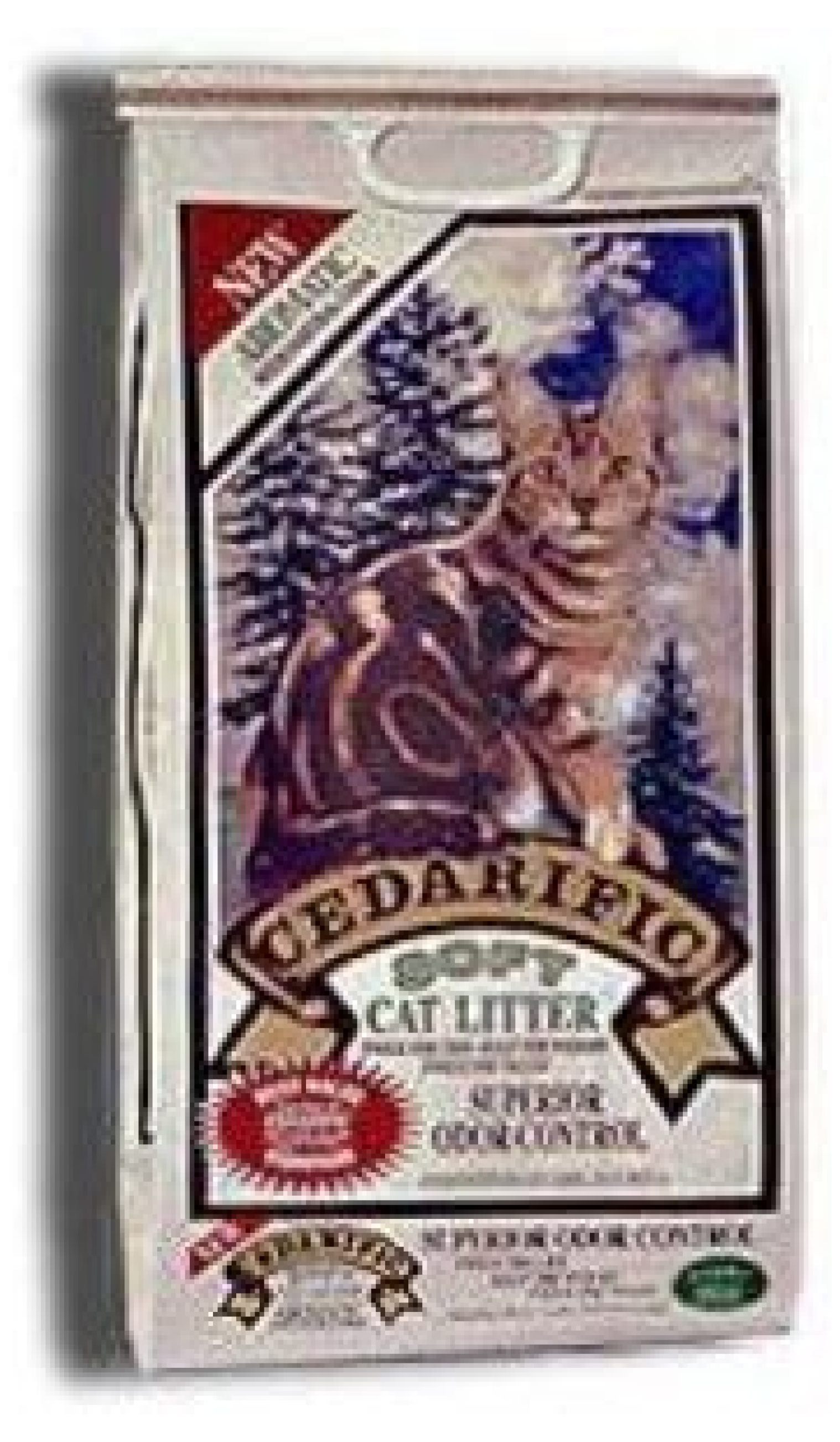 Natural Cedar Chips Cat Litter