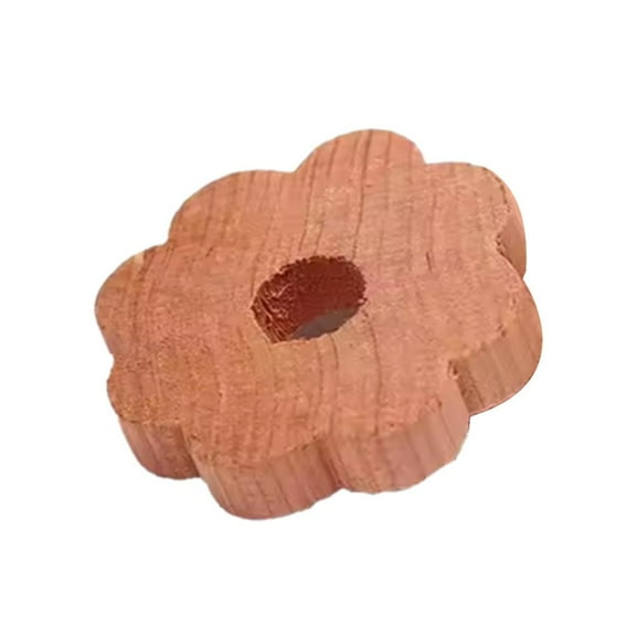 Natural Cedar Wood Balls & Moth Repellent Rings Hanger Wardrobe Drawer M