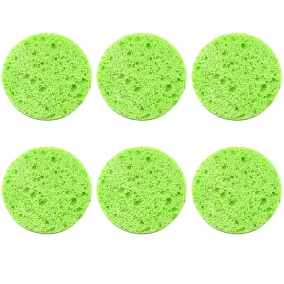 Natural Cellulose Spa Sponge for Daily Cleansing, Massage, Pore Exfoliating