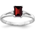 thumbnail image 1 of Natural Certifed 925 Sterling Silver Garnet Gemstone Handamde Ring For Woman And mens Birthstone gift Ring Wedding Gift Ring, 1 of 3