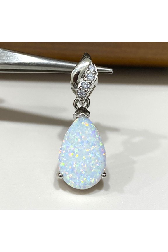 Natural Certified 925 Sterling Silver Gold Plated Black Opal Gemstone Pendant Necklace Trending Gift Jewelry Halloween Gift