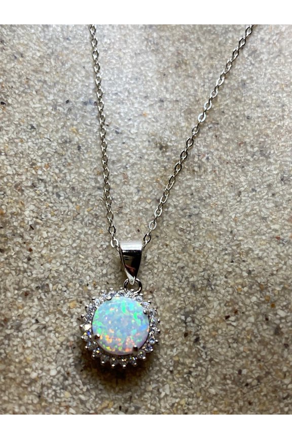 Natural Certified 925 Sterling Silver Gold Plated Black Opal Gemstone Pendant Necklace Trending Gift Jewelry Halloween Gift