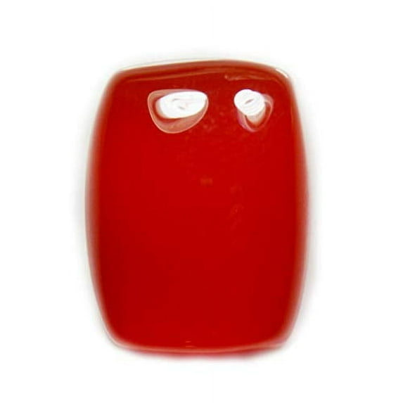 Natural Certified Red Onyx 7.25 To 9.25 Ratti Gemstone Haqiq Rectangle Shape Bead For Jewelry Making-B0826V
