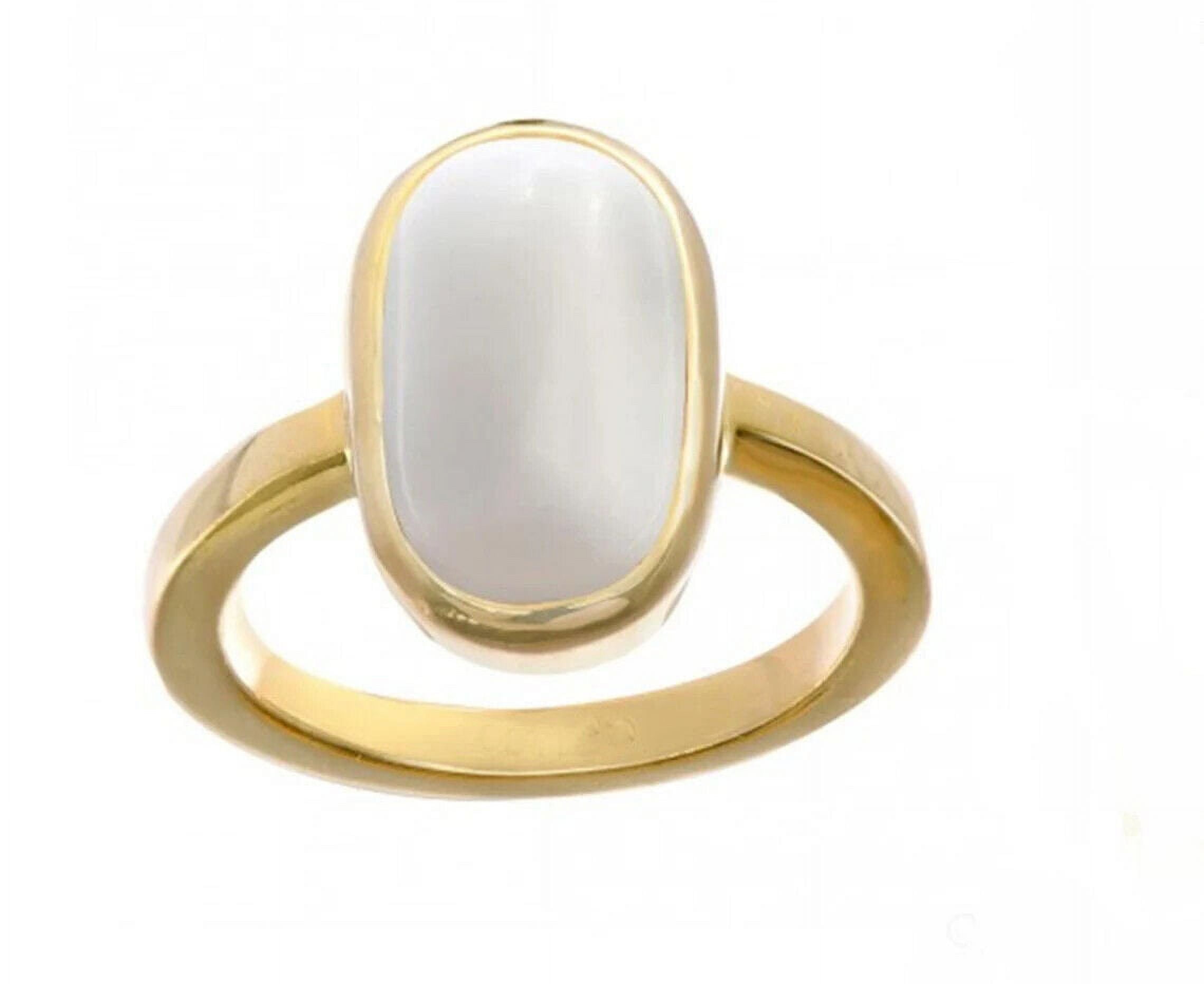 Natural Certified White Coral Ring Handmade Ring Gemstone Ring 14K yellow Gold Filed Ring unique gift Valentine s Day gift Promise Ring