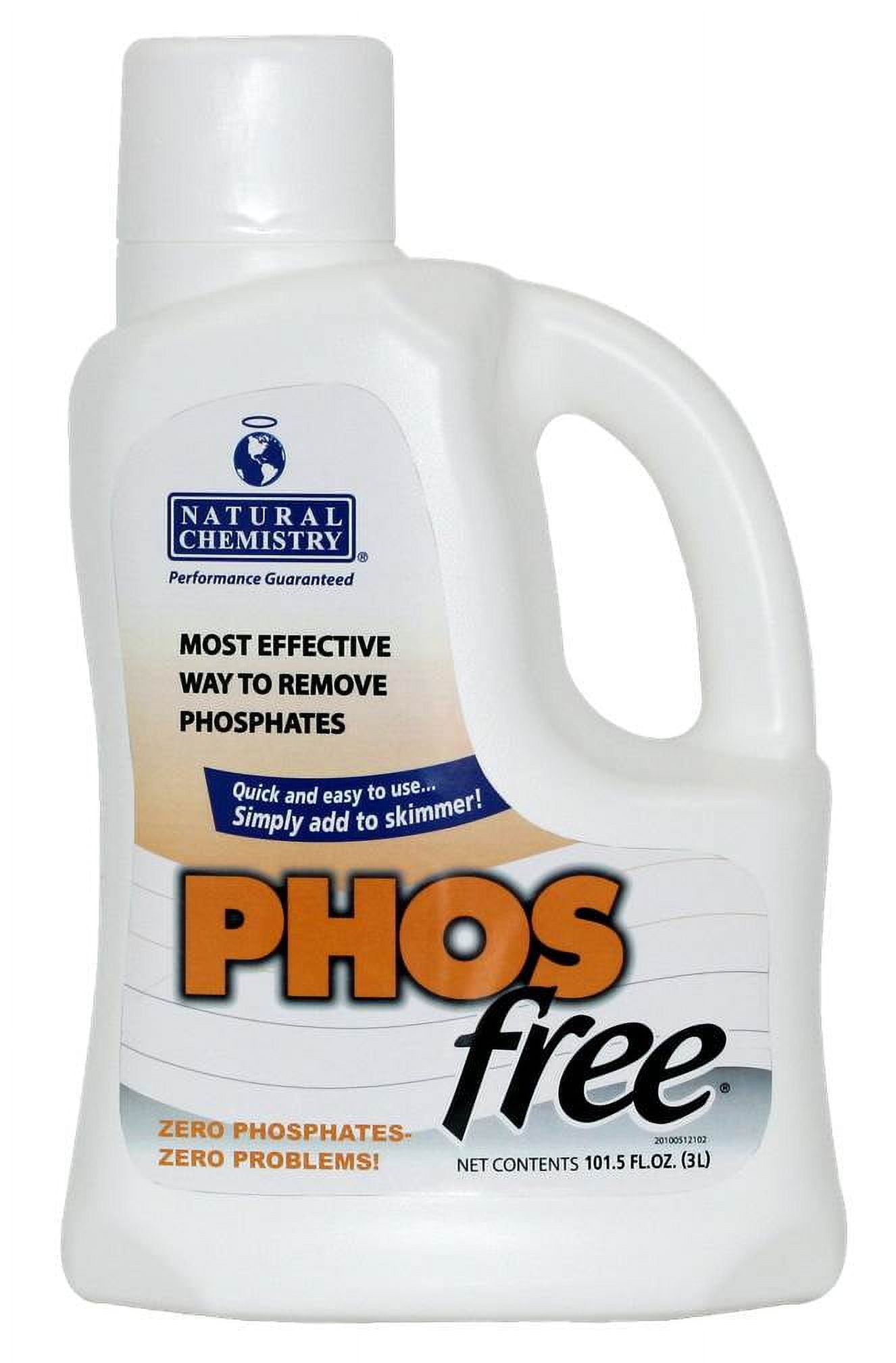 Natural Chemistry PHOSfree 3L Pool Spa Phosphate Remover, Cleaner