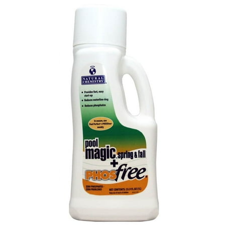 Natural Chemistry 05141 Spa Chemical Swimming Pool Magic Plus PHOSfree - 1 Liter