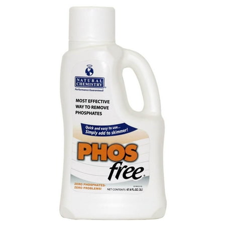 Natural Chemistry 05221 Spa Swimming Pool PHOSfree Phosphate Remover - 2 Liters