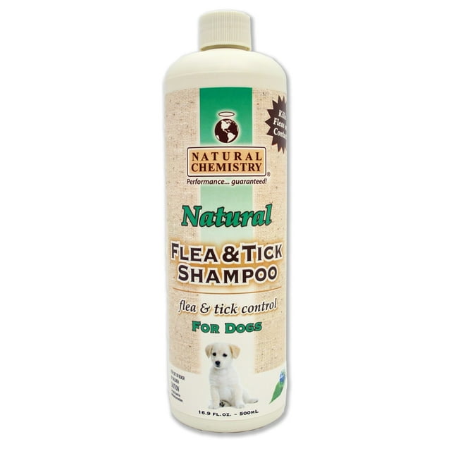 Natural Chemistry Natural Flea and Tick Shampoo for Dogs 16.9 oz