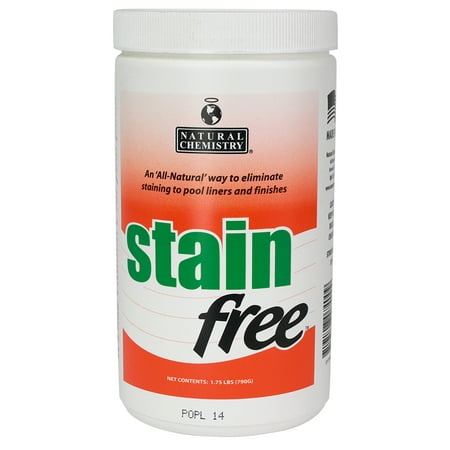 Natural Chemistry Stain Free Swimming Pool Spa Stain Remover 1.75 lbs - 2 Pack