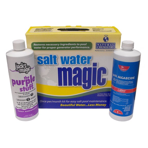 Natural Chemistry Swimming Pool Salt Water Magic Closing Chemical Kit
