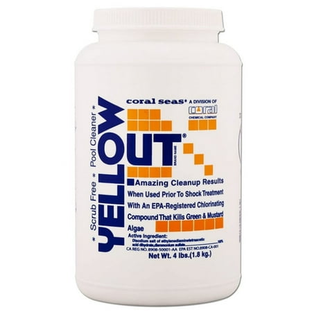 Natural Chemistry Yellow Out Swimming Pool Stain Remover, 4 lbs