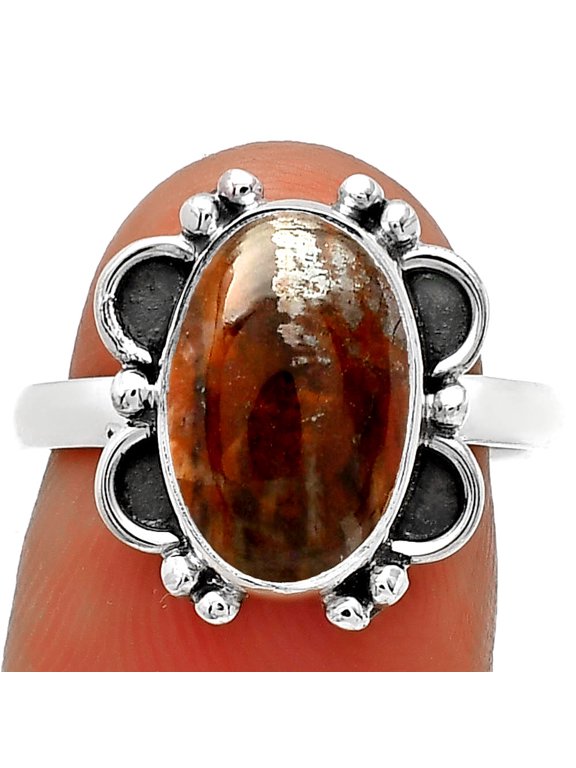 Natural Cherry Creek 925 Sterling Silver Ring s.7 Jewelry R-1103 SDR185301