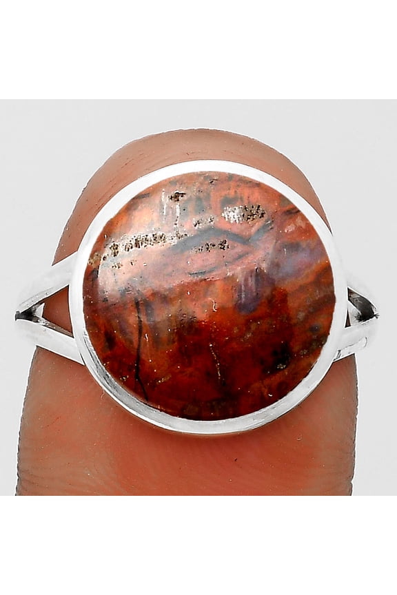 Natural Cherry Creek 925 Sterling Silver Ring s.8 Jewelry R-1005 SDR200774