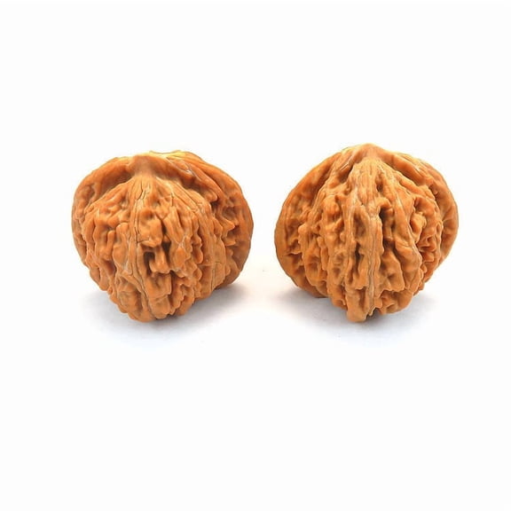 Natural Chinese Pair Hand-Picked Head Collectible Fidget Toy Stress Relief Hand Exerciser Wellness Tool
