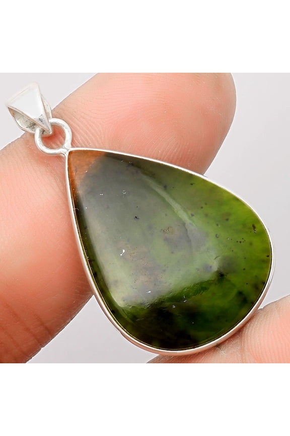 Natural Chrome Chalcedony 925 Sterling Silver Pendant Jewelry P-1001 SDP108630