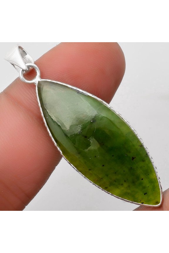 Natural Chrome Chalcedony 925 Sterling Silver Pendant Jewelry P-1053 SDP110845