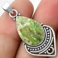 thumbnail image 1 of Natural Chrome Chalcedony 925 Sterling Silver Pendant Jewelry P-1164 SDP111478, 1 of 5