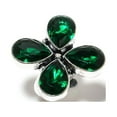 thumbnail image 1 of Natural Chrome Diopside Gemstone 925 Sterling Silver Gift Ring Size 9, 1 of 2