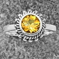 thumbnail image 1 of Natural Citrine 925 Sterling Silver Ring size 7-9 Jewelry R-1245 DGR1111_C_8 R-1245, 1 of 7