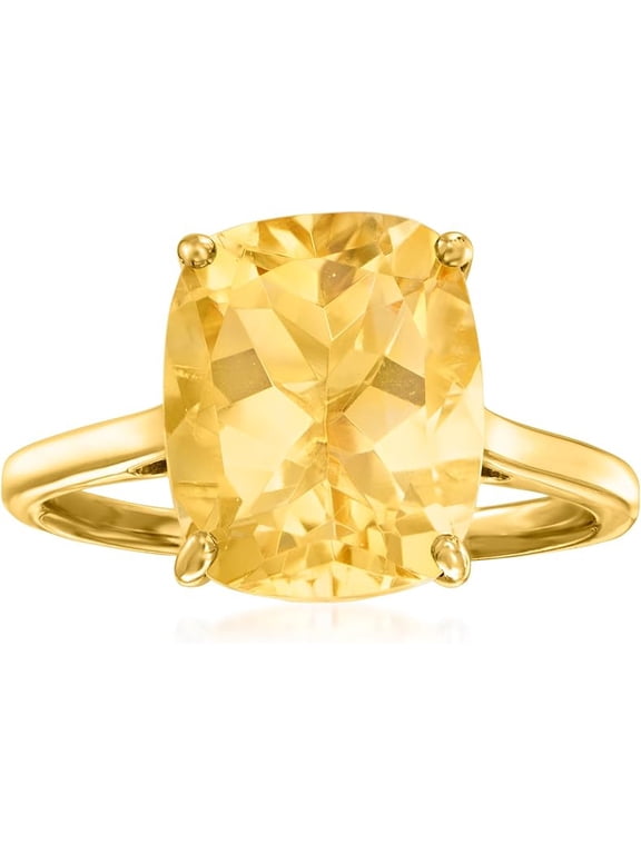 Natural Citrine Gemstone Oval Cut Wedding Promise Daily Wear Band Ring Set for Women