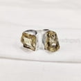 thumbnail image 1 of Natural Citrine Ring, Rough Citrine Adjustable Ring, November Birthstone, 2 Stone, 925 Sterling Silver, Womens Ring, Christmas, Thanksgiving, Handmade, Statement Jewelry, Rough Gemstone Jewelry, 1 of 6