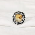 thumbnail image 1 of Natural Citrine Ring, Rough Citrine Gemstone Ring, November Birthstone, Bohemian Ring, 925 Sterling Silver, Womens Ring, Christmas, Thanksgiving, Handmade, Statement Jewelry, Rough Gemstone Jewelry, 1 of 5