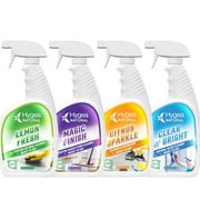 Natural Cleaning Starter Kit Natural Cleaning Starter Kit; includes window, degreaser, all purpose and tile cleaner by Hygea Natural