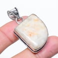 thumbnail image 1 of Natural Cobra Jasper Gemstone Handmade 925 Sterling Silver Pendant 1.77", 1 of 1