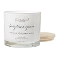 thumbnail image 1 of Natural Coconut + Beeswax Scented Candle Tangerine Guava White Jar with Wooden Lid, 26 Oz., 1 of 4
