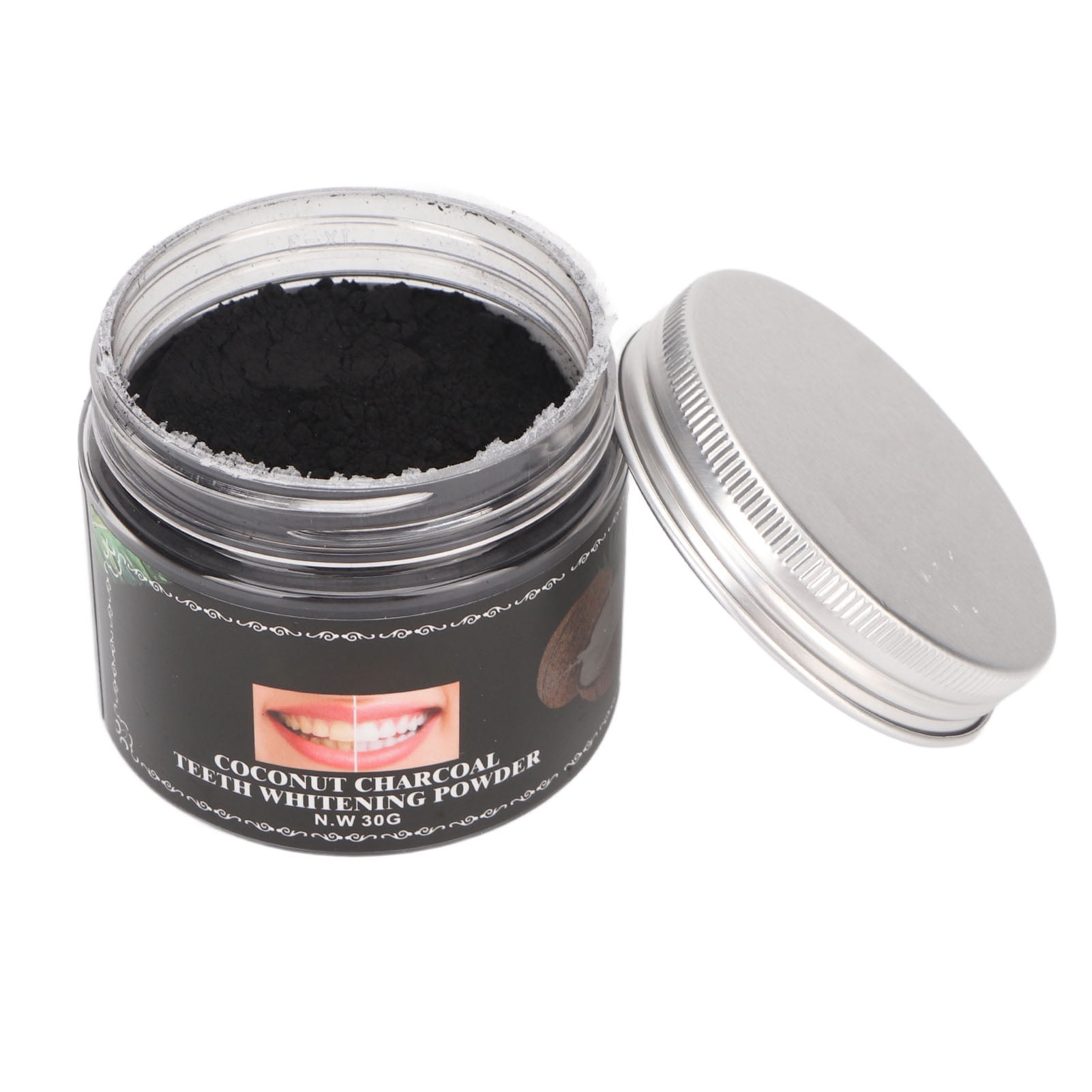 Natural Coconut Charcoal for Plaque Removal and Activated Charcoal Tooth Cleaning Perfect for