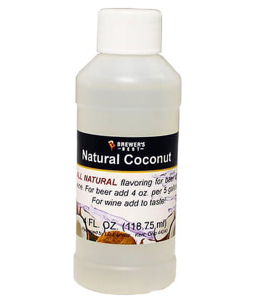 Natural Coconut Flavoring Extract 4 oz