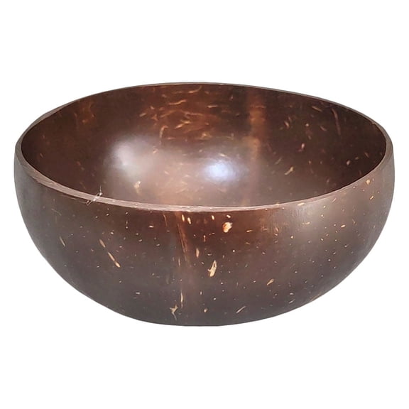 Recardis Natural Coconut Shell Bowl Dessert Fruit Salad Bowl Food Container for Home