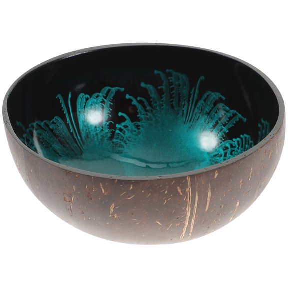 Natural Coconut Shell Bowl for Candy, Nuts, Snacks, and Small Item Storage - and