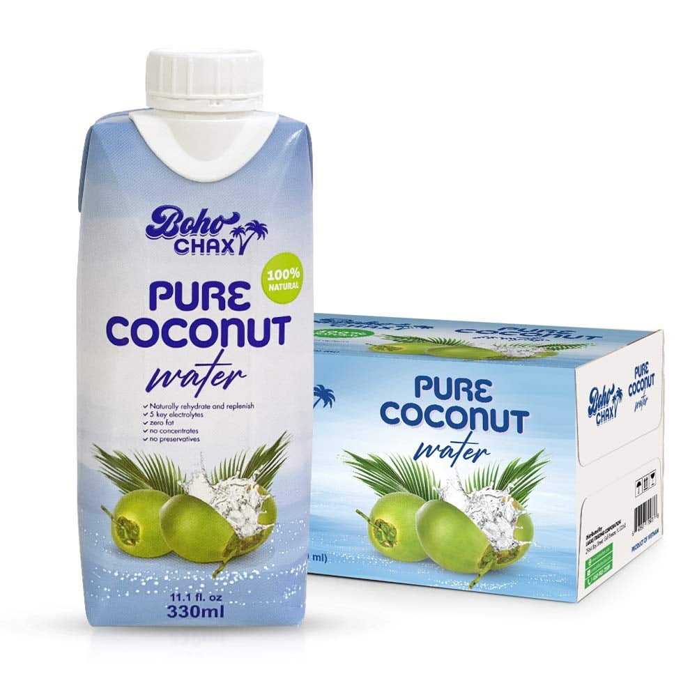 Natural Coconut Water, No Sugar Added, Filled With Essential Vitamins