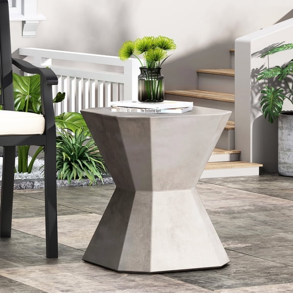 Natural Color - Corner - Cut Top - Bedside or Poolside - Instant Setup